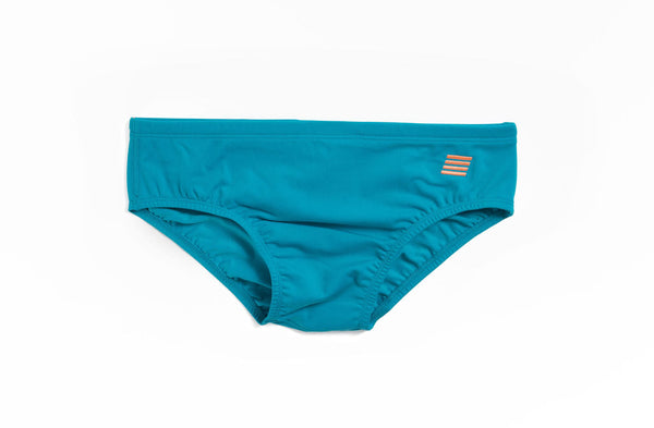 Brief - Atoll with Bright Orange Logo