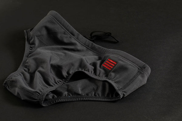 Brief - Carbon with Red Logo