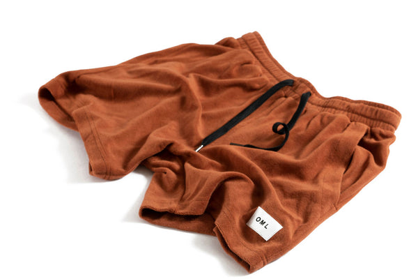 Terry Cloth Short - Almond