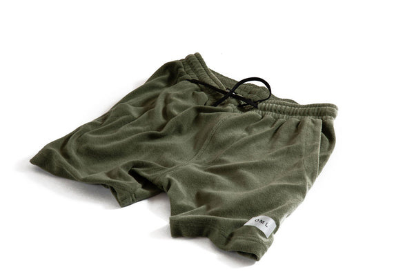 Terry Cloth Short - Olive