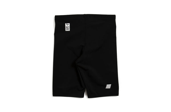 FINA APPROVED VS Jammer - Black with White Logo